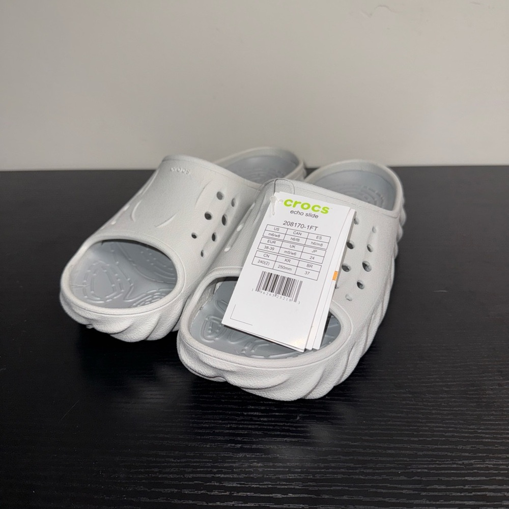 New Crocs Echo Slip On Casual Comfort Slides Sandals Size US M6/W8